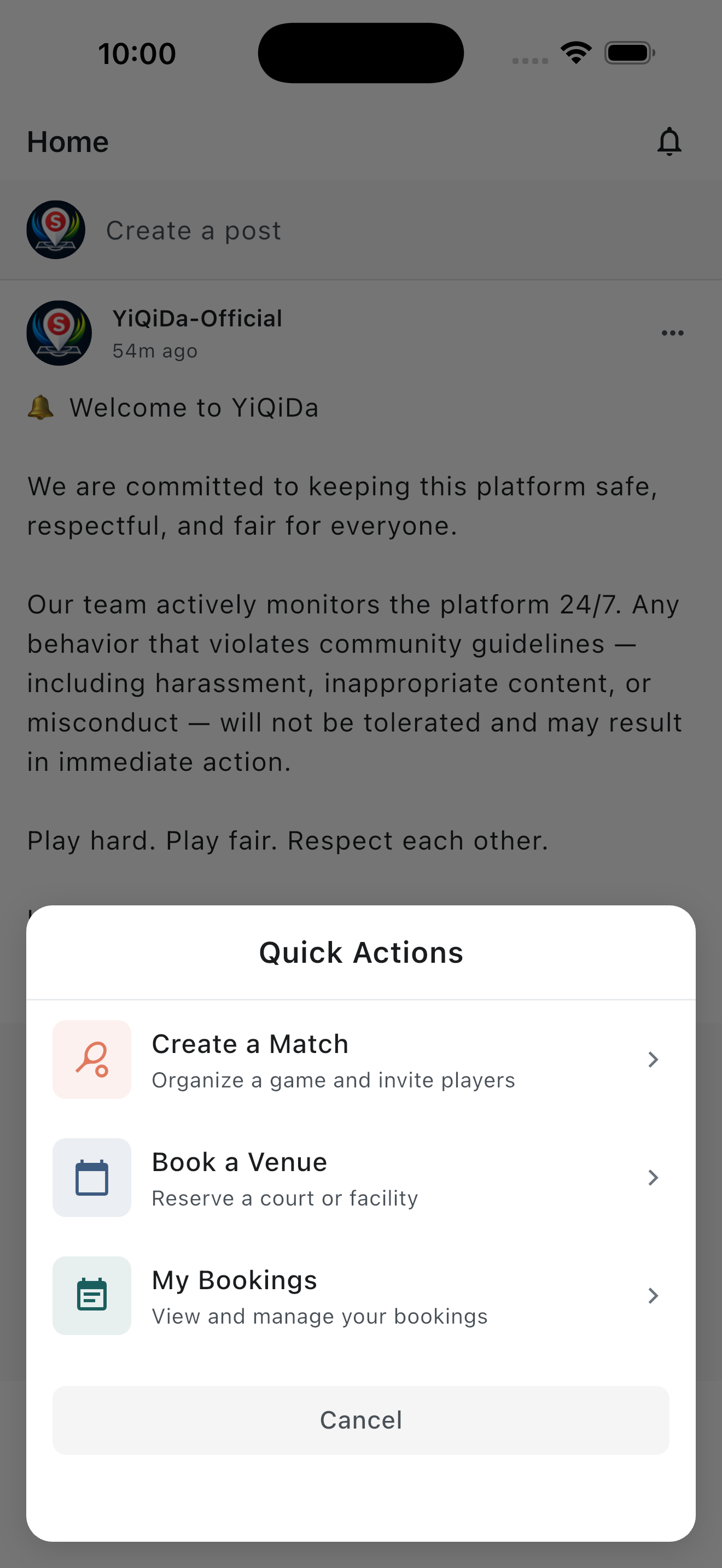 How do I create a match?